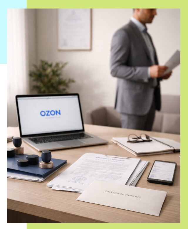 Отказное письмо для Ozon в Кирове от 3558 р. | Сертэкс